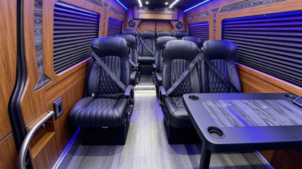 18 passenger sprinter van interior east orange