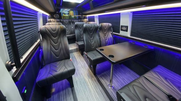 18 passenger sprinter van interior new york