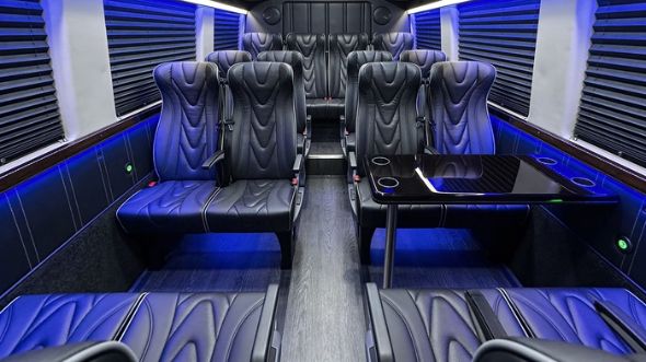 20 passenger sprinter van interior paterson
