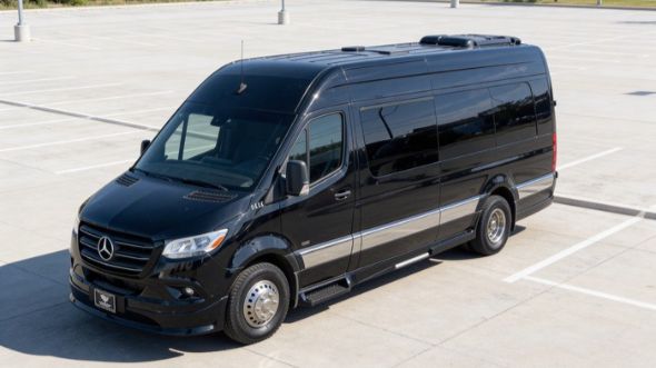 clifton wedding sprinter van rental