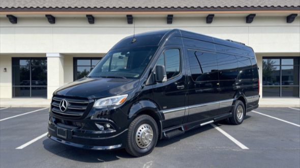 east orange wedding sprinter van rental