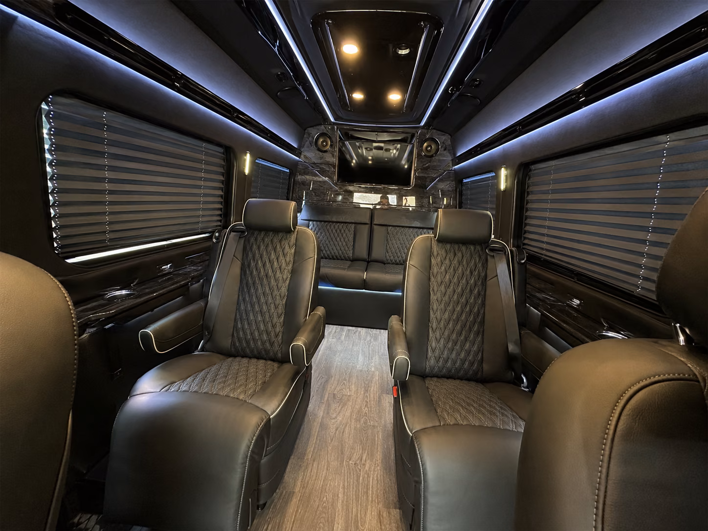 paterson 10 passenger sprinter van interior