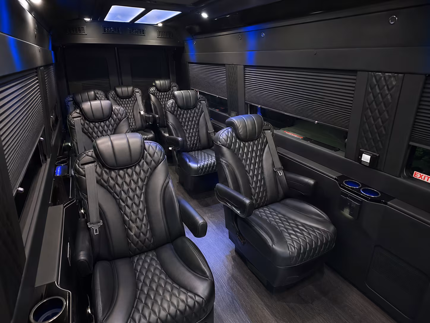 paterson 20 passenger sprinter van inside