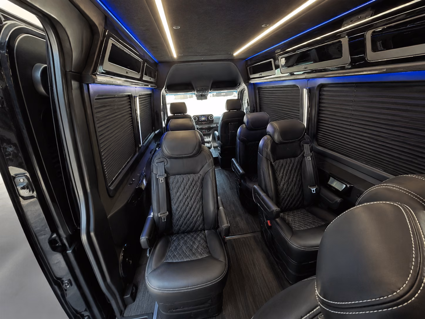 paterson 20 passenger sprinter van interior