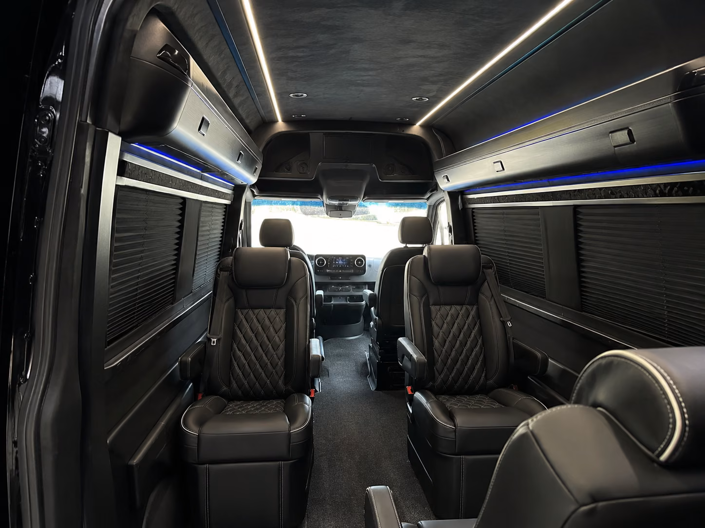 paterson 8 passenger sprinter van interior