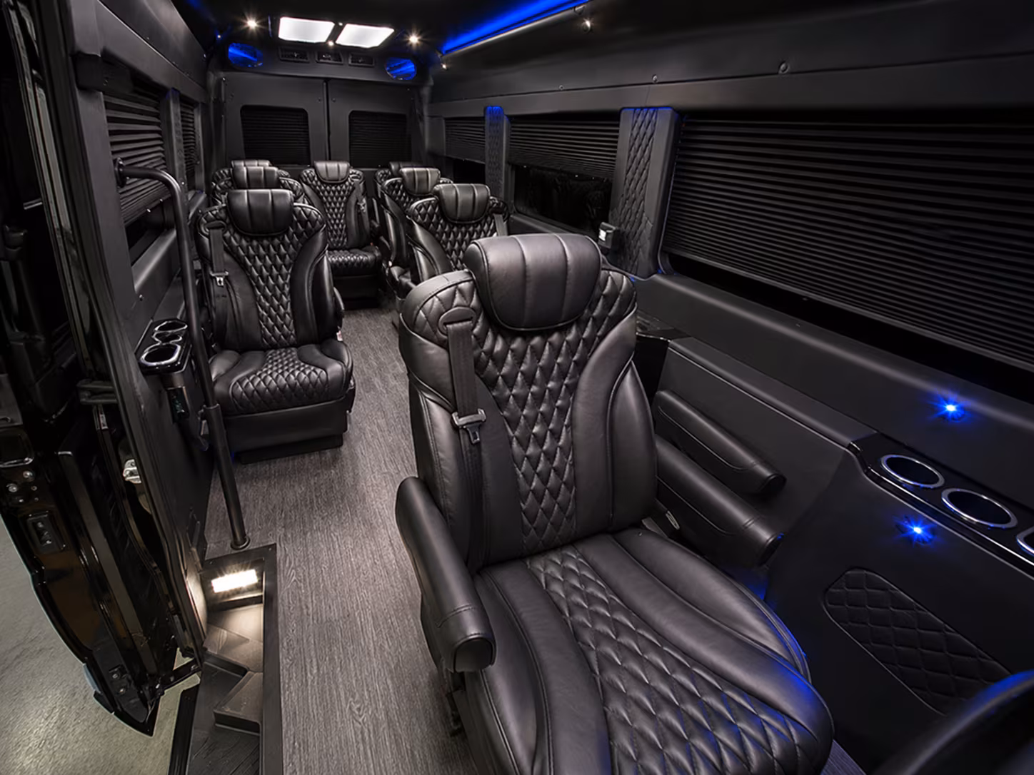 sprinter van transportation for prom groups from paterson high schools and school districts